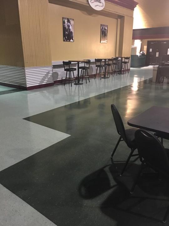 Floor Cleaning in New Orleans, LA at the Fair Grounds