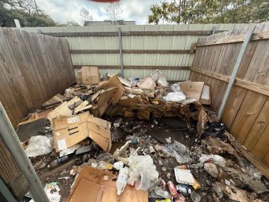 Dumpster Pad Cleaning in Metairie, LA (2)