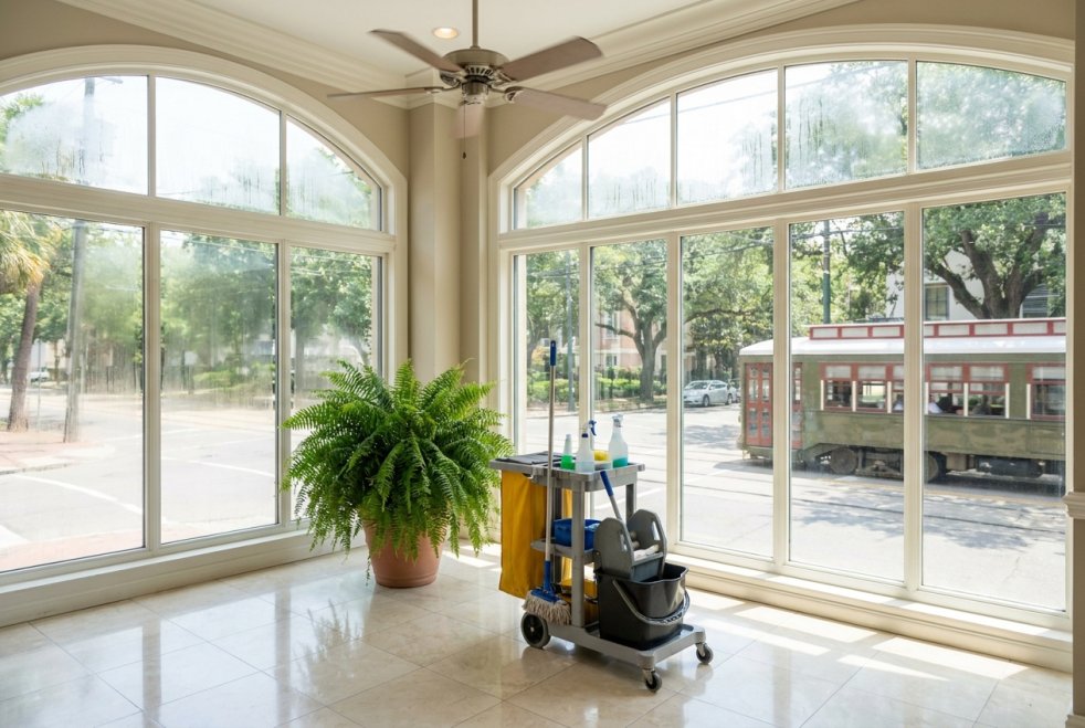 Why Consistent Janitorial Services Matter More During Summer in New Orleans